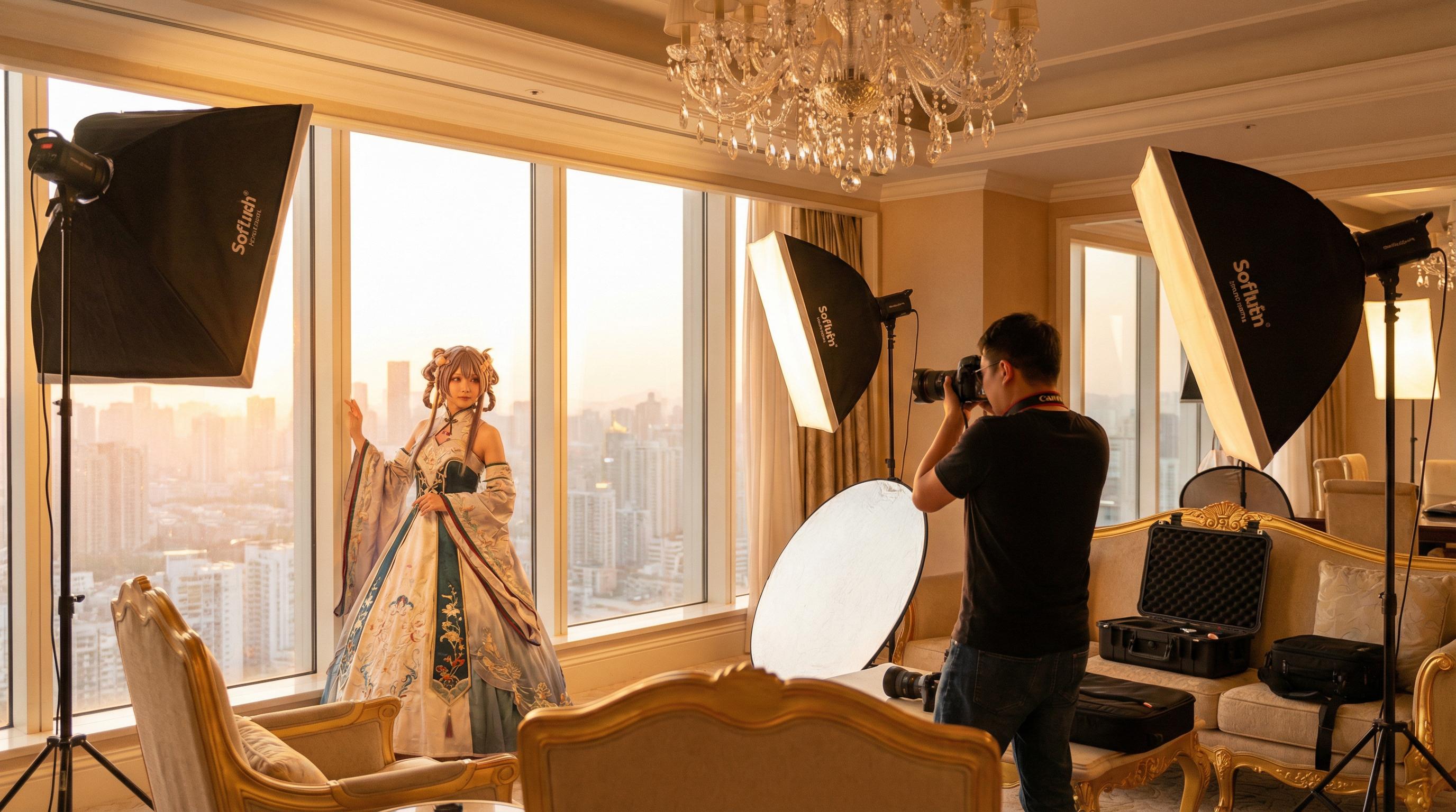 情侣自拍赛博朋克动漫