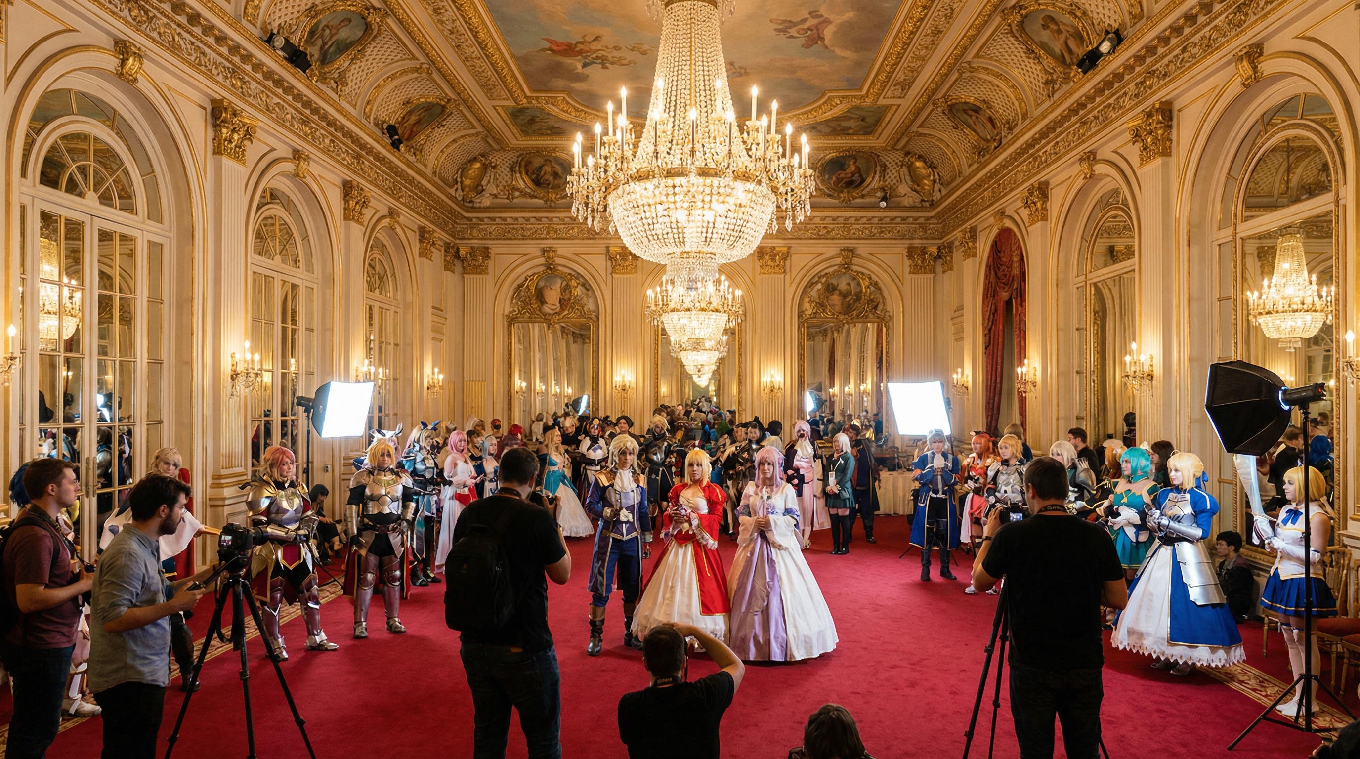 情侣自拍cosplay盛典